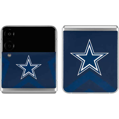 NFL Dallas Cowboys Double Vision Galaxy Z Flip4 5G Skin